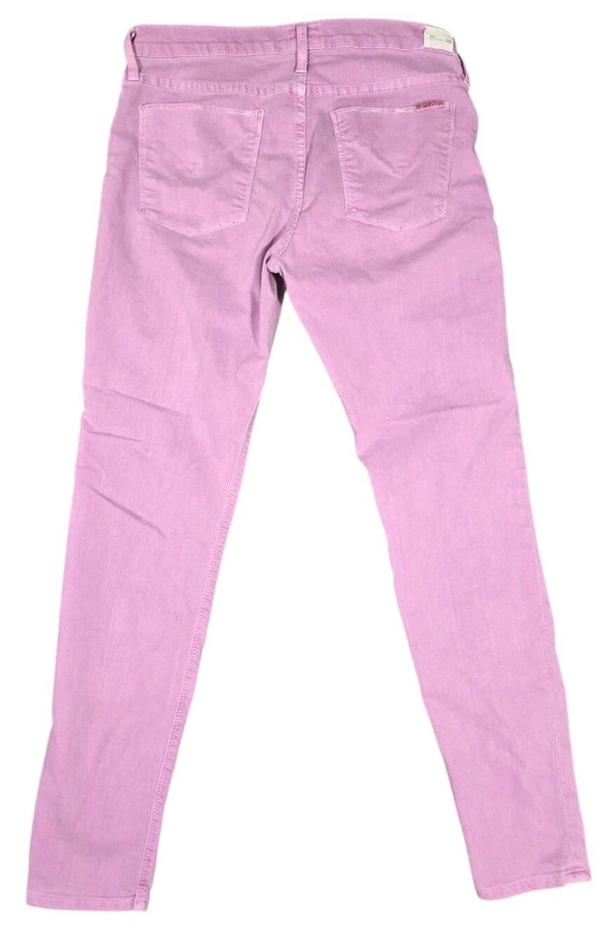 Hudson Nico Midrise Super Skinny Jeans Lavender 31x28 Actual Casual Pants USA
